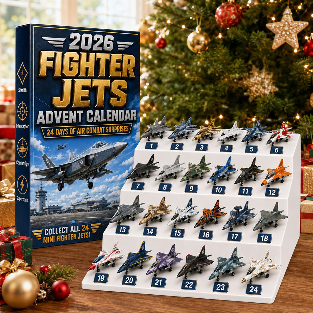 Helicopter 2026 Fighter Jets Advent Calendar 24 Days Of Air Combat Surprises Christmas Gifts