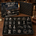 LV Raiders Just Win Baby Christmas Advent Calendar Raiders Merch Gift For Football Lovers