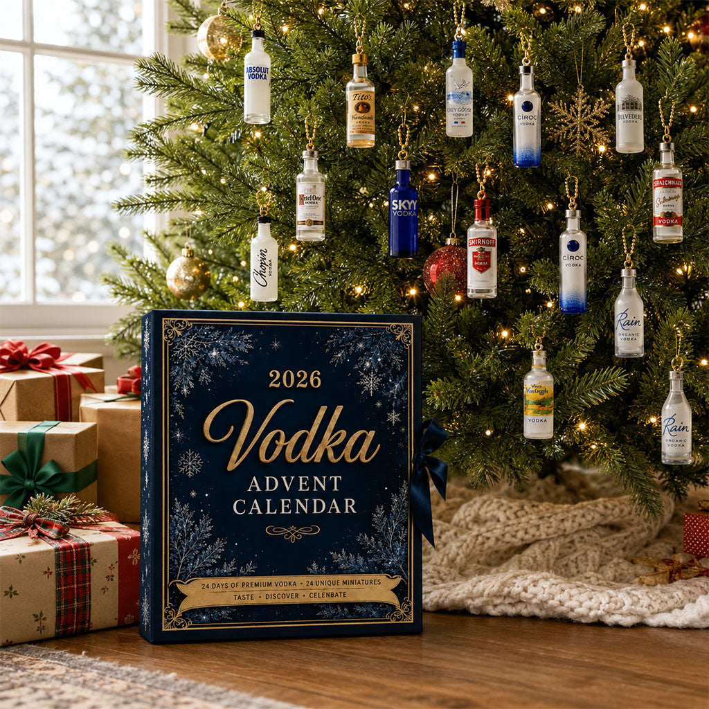Vodka Advent Calendar 2026 24 Days Of Vodka Countdown Box Christmas Gift For Dad