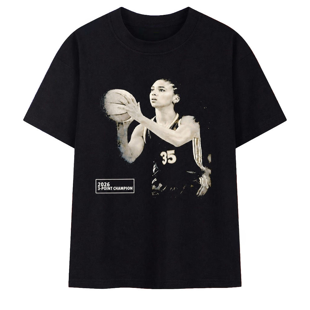 2026 3 Point Champion Number 35 Basketball Player T-Shirt Azzi Fudd Merch Fan Gifts