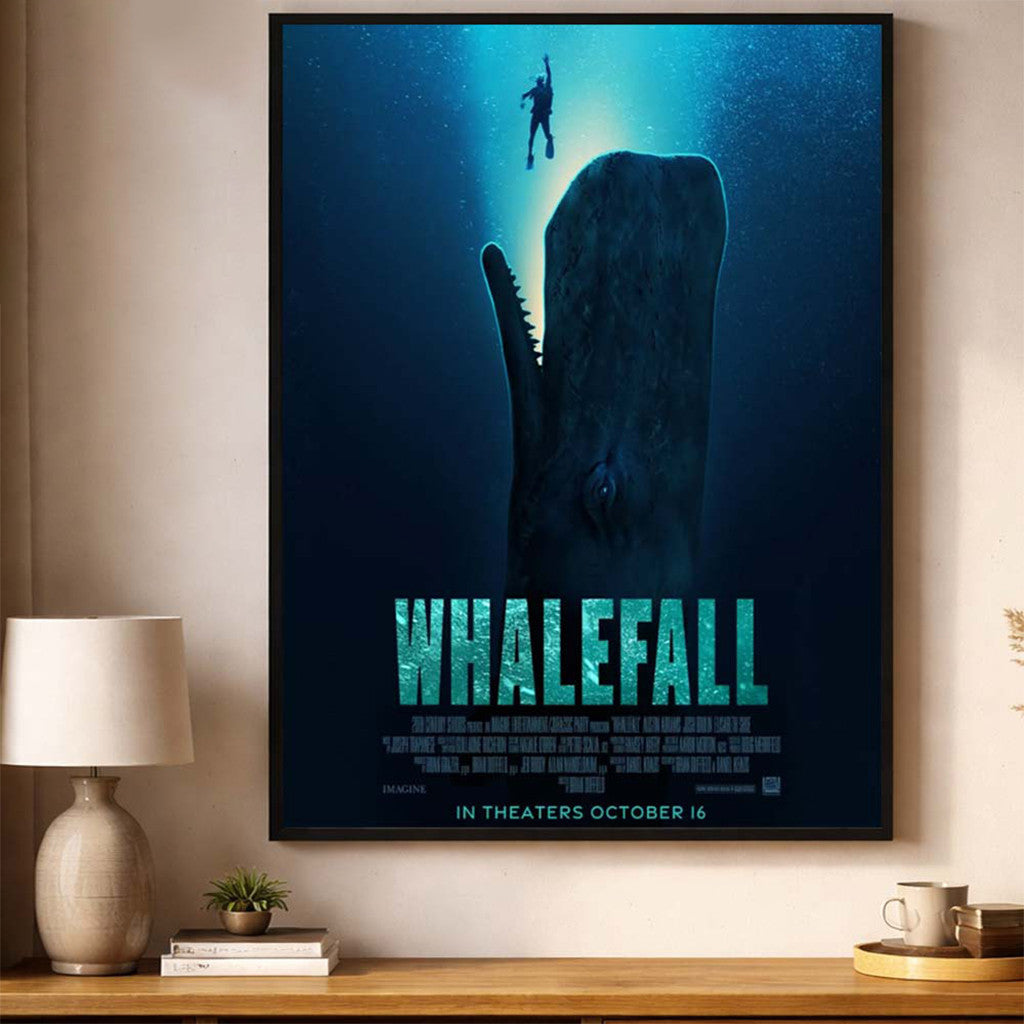 Whalefall Poster In Theaters October 16 2026 Poster Whalefall Merch Wall Art Decor