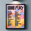 Sound And Fury 2026 Festival Lineup Poster Home Decor Poster Sound And Fury Merch Fan Gifts