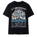 Carolina Panthers 31st Anniversary 1995 2026 Legends Signatures T-Shirt Carolina Panthers Merch