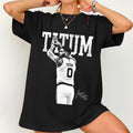 Jayson Tatum Retro Boston Basketball 90s Game Day T-Shirt Jayson Tatum Merch Fan Gifts