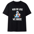 Johnny Manziel Texas A&M Win Or Lose We Booze T-Shirt Johnny Manziel Merch Football Fan Gifts