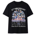 Tennessee Titans 67th Anniversary 1959 2026 Legends Signatures T-Shirt Titans Football Merch