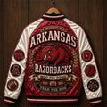 Arkansas Razorbacks Merch Woo Pig Sooie Arkansas Football Jacket Gifts For Football Fan