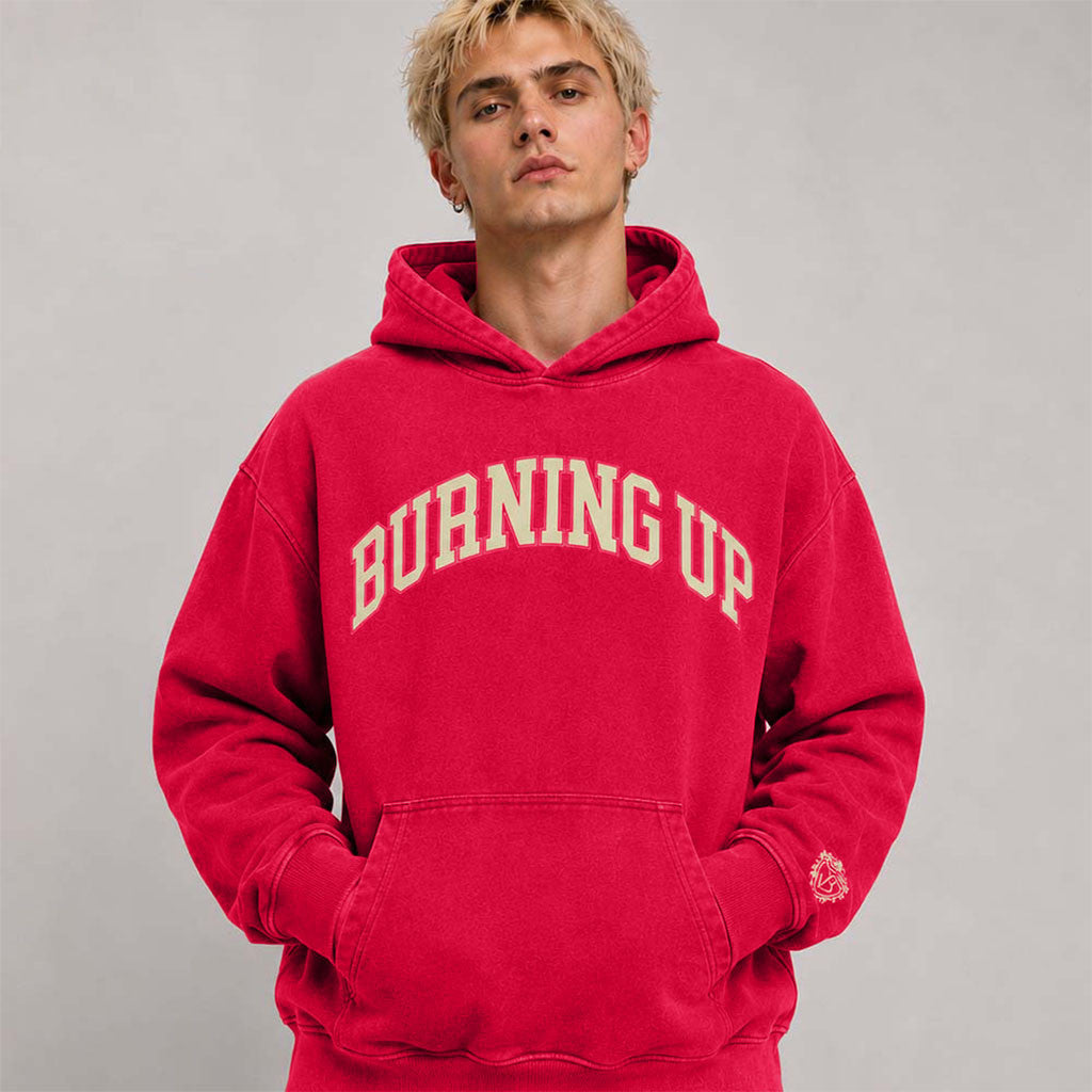 Jonas Brothers The Burning Up Tour 2026 Merch Burning Up Collegiate Hoodie Music Fan Gifts