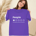 People 1 Star Nightmare Not Recommend Shirt Funny Meme Tee Humorous Gifts
