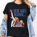 Here Goes Dijonai Carrington WNBA Basketball T-Shirt Funny Meme Shirt Gift For Basketball Lover