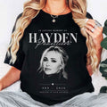 In Loving Memory Of Hayden Panettiere T-Shirt Forever In Our Hearts Shirt Tribute Gifts