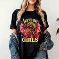 Let's Go Girls Fantasy Dragon Girl Power Warrior Woman T-Shirt Feminist Gift Ideas