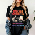 March On Washington 2026 The Dream Is Unfinished T-Shirt Defend Our Vote Shirt Political Gifts