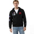 D X Football Champion Merch 2026 Buffalo Bills D Champion Beast All-Star Zip Hoodie Black