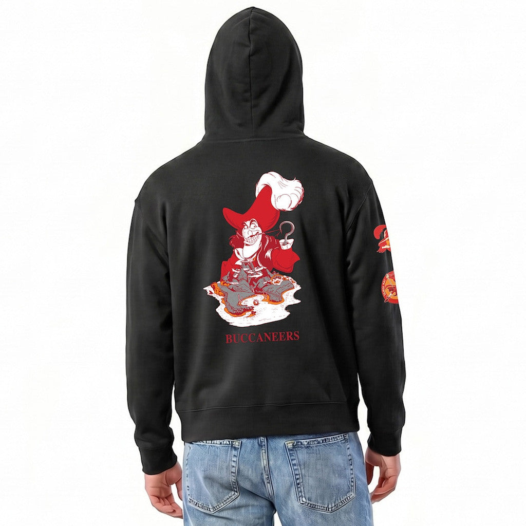 Tampa Bay Buccaneers D X Champion Captain Hook All-Star Zip Hoodie Buccaneers Merch Fan Gifts