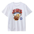 LeBron James #23 Philadelphia 76ers On Fire Hoop T-Shirt LeBron James Merch Basketball Fan Gear
