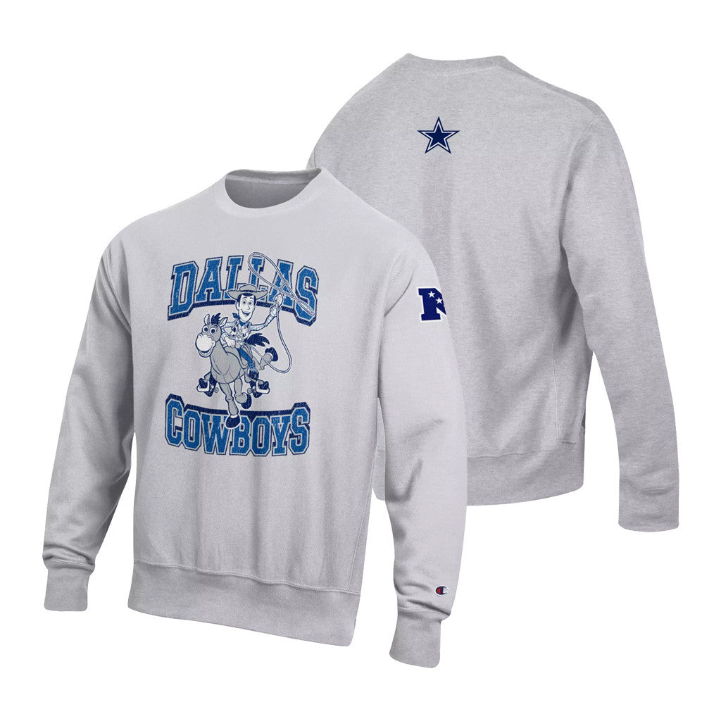 Dallas Cowboys Woody Sweatshirt D X Champion Football Merch Collab Dallas Cowboys Merch Gifts