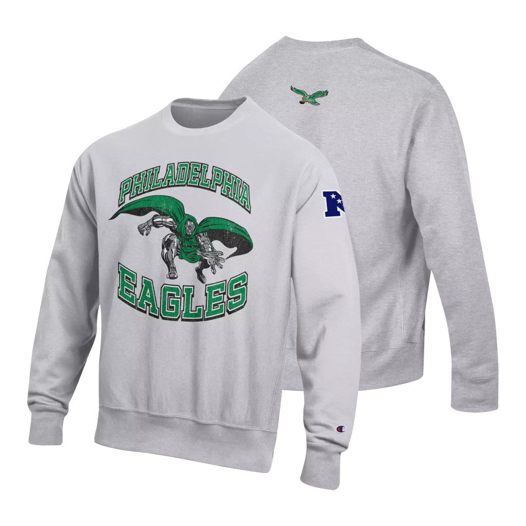 Doctor Doom x Philadelphia Eagles Merch 2026 Doctor Doom Fly Eagles Fly Sweatshirt Fan Gear