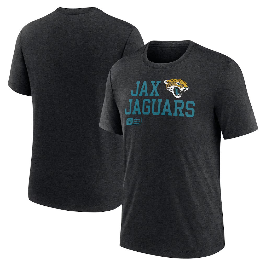 Jacksonville Jaguars Merch 2026 Jacksonville Jaguars Overlap Lockup T-Shirt Black Game Day Gift