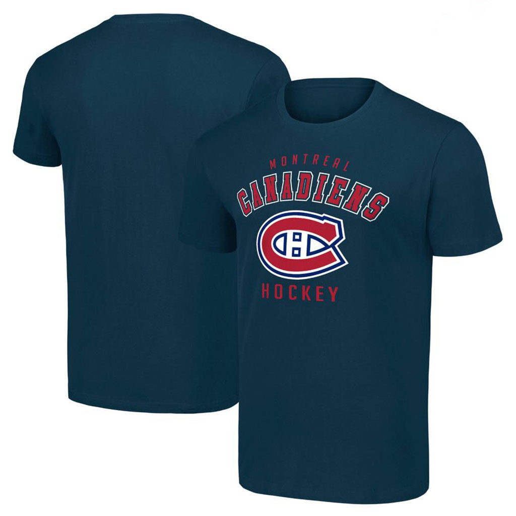 Montreal Canadiens Merch 2026 Montreal Canadiens Arch Logo T-Shirt Gifts For Hockey Fans