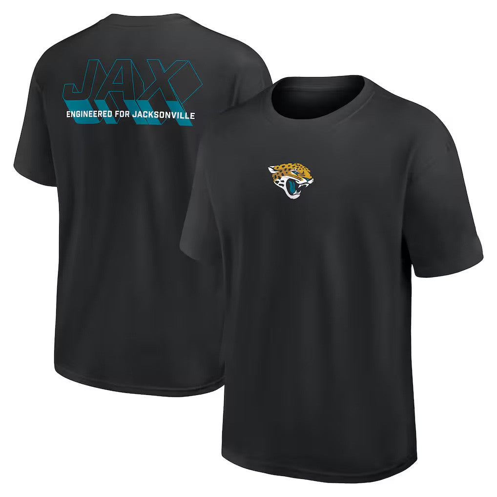Jacksonville Jaguars Merch 2026 Jaguars Dominate The Game Essential Max90 T-Shirt Black