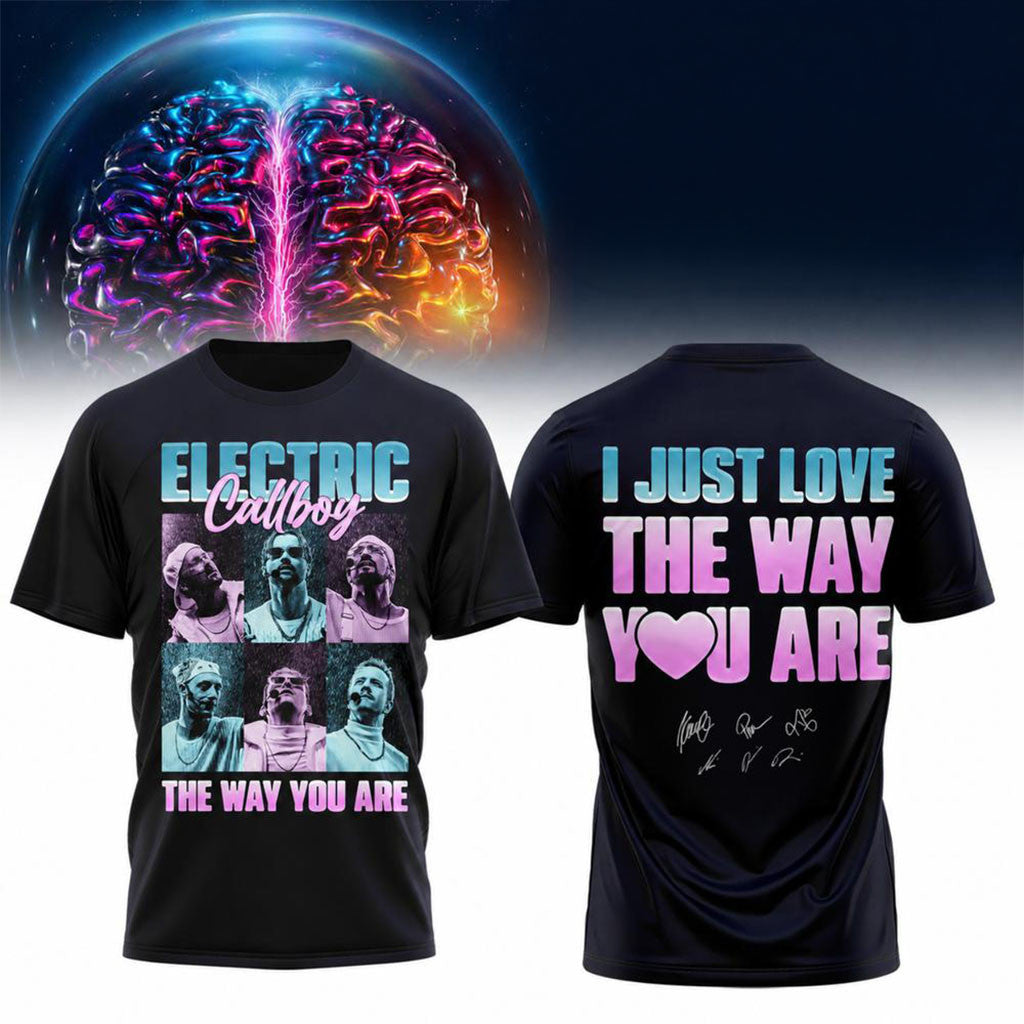 Electric Callboy Merch Tanzneid World Tour 2026 T-Shirt Signed Gifts For Music Enthusiasts