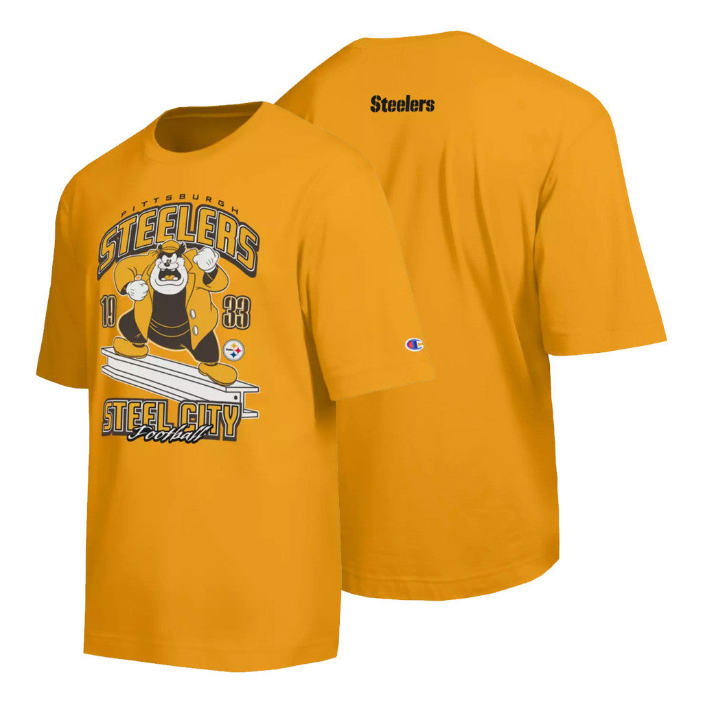 Pittsburgh Steelers Pete T-Shirt D X Champion Merch Collab Steelers Merch Football Lover Gifts