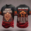 Jonas Brothers The Burning Up Tour Concert Shirt Jonas Brothers Merch Gift For Music Lovers