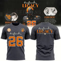 Tennessee Volunteers Football Neyland Legacy 2026 T-Shirt Volunteers Merch Best Gifts For Fans