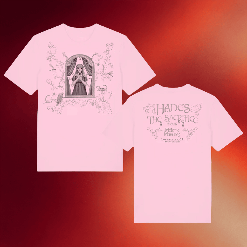 Melanie Martinez Merch 2026 Los Angeles Event T-Shirt Hades The Sacrifice Tour Merch Fan Gifts