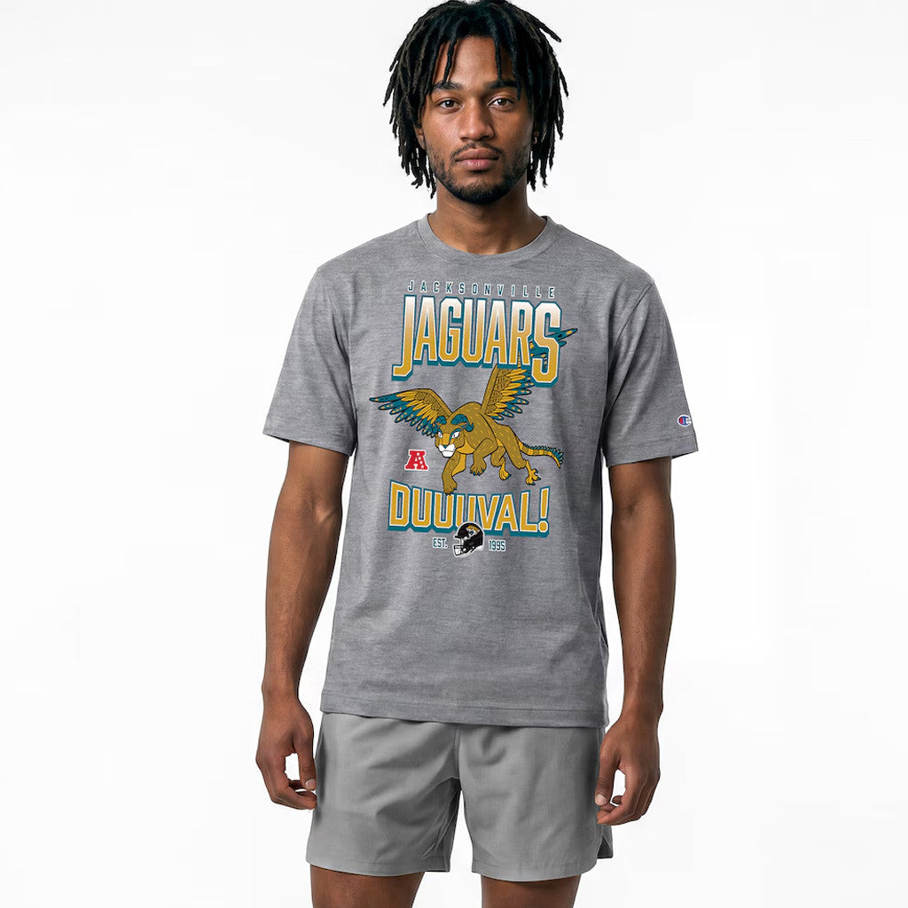 Jacksonville Jaguars Merch 2026 Jacksonville Jaguars D X Champion Pepita All-Star T-Shirt Gifts