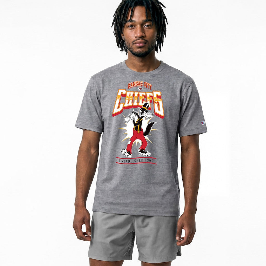 Kansas City Chiefs D X Champion Big Bad Wolf All-Star T-Shirt KC Chiefs Merch Football Fan Gift