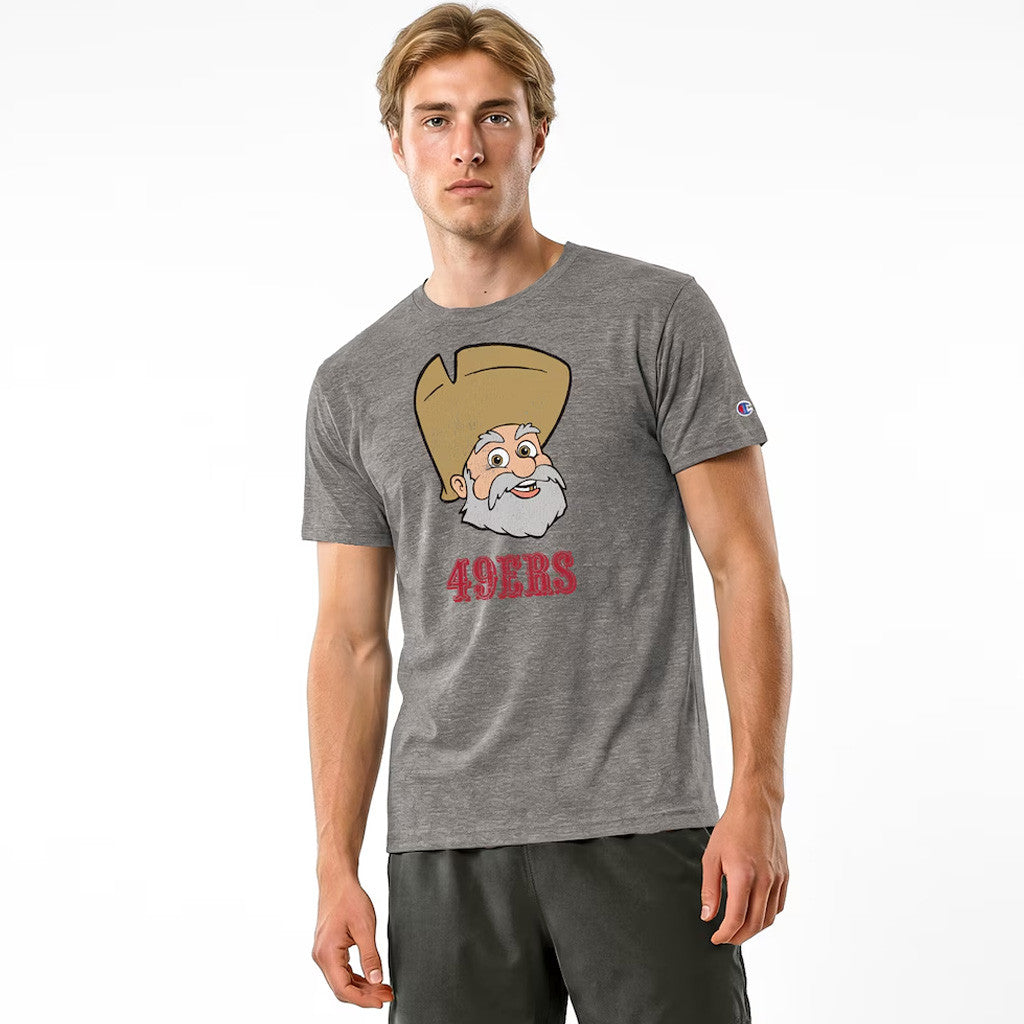 San Francisco 49ers D X Champion Stinky Pete T-Shirt SF 49ers Merch Collab Shirt Fan Gifts