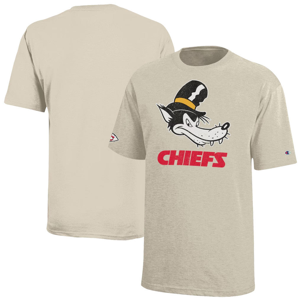 Kansas City Chiefs D X Champion Big Bad Wolf T-Shirt Collab Shirt KC Chiefs Merch Game Day Gift