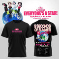 5 Seconds Of Summer Merch 5SOS Everyone's A Star World Tour T-Shirt Cool Gift For Music Lover
