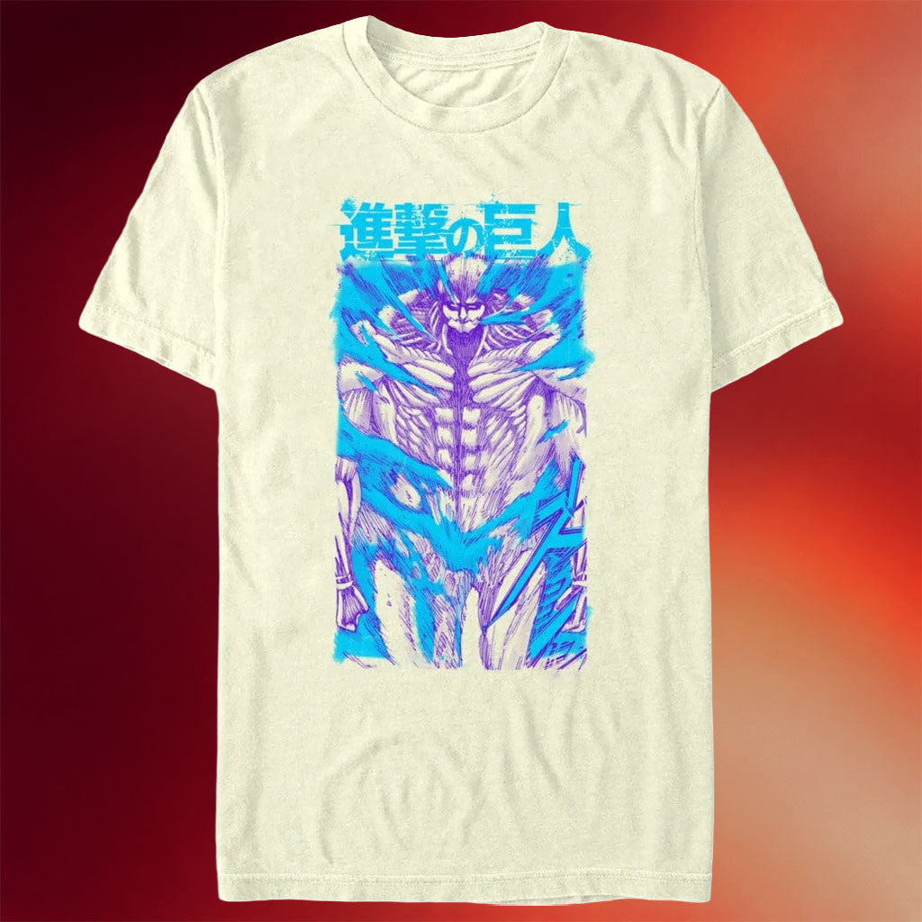 Attack On Titan Merch 2026 Armored Titan Overlay T-Shirt Present For Manga Lovers