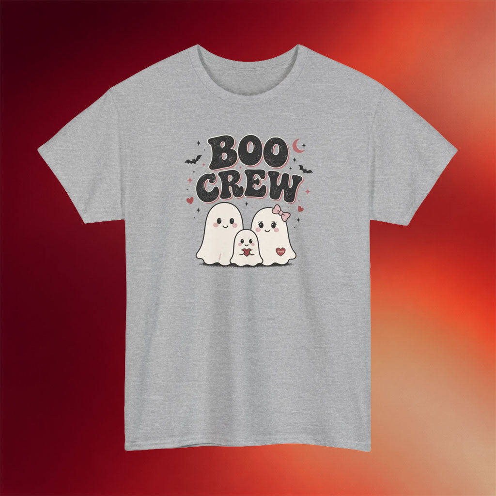 Murder With My Husband Merch 2026 Boo Crew T-Shirt MWMH Merch Cute Halloween Gifts For Fans