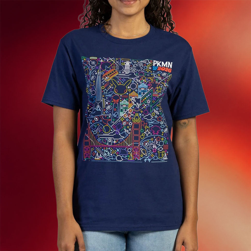 2026 Pokemon World Championships Merch Pokemon San Francisco T-Shirt PKMN SF Shirt Best Gifts