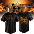 Boston Red Sox x Iron Flame Day At Fenway Park Fantasy Baseball Jersey 2026 Red Sox Merch