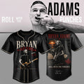 Bryan Adams Merch Roll With The Punches Tour 2026 Signature Collector Baseball Jersey Fan Gifts