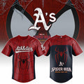Athletics X Spider Man Brand New Day Baseball Jersey Athletics Merch Him Gifts
