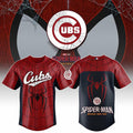 Chicago Cubs X Spider Man Brand New Day Baseball Jersey Cubs Merch Gifts For Husband