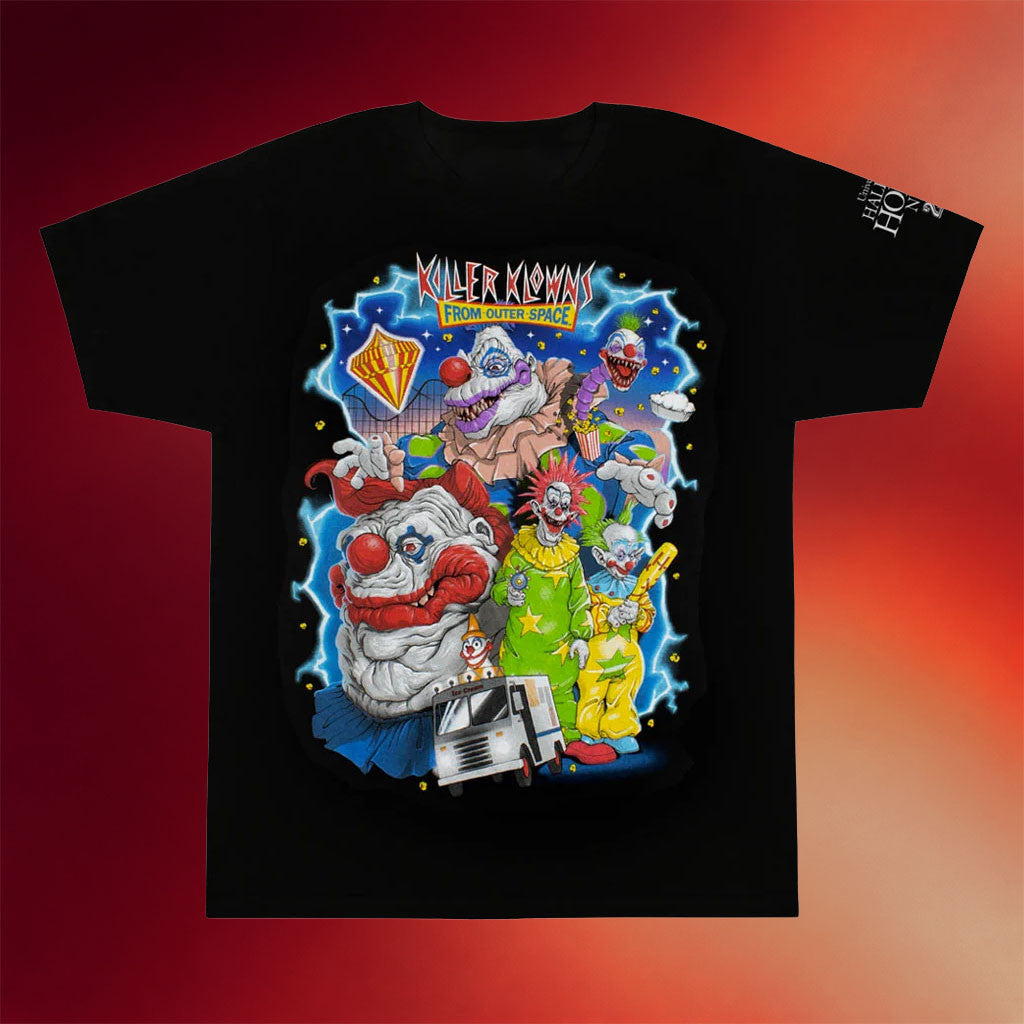 Halloween Horror Nights 2026 Killer Klowns From Outer Space T-Shirt Halloween Horror Nights Merch
