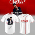 Chayanne Bailemos Otra Vez Tour 2026 White Signature Baseball Jersey Chayanne Merch Fan Gifts