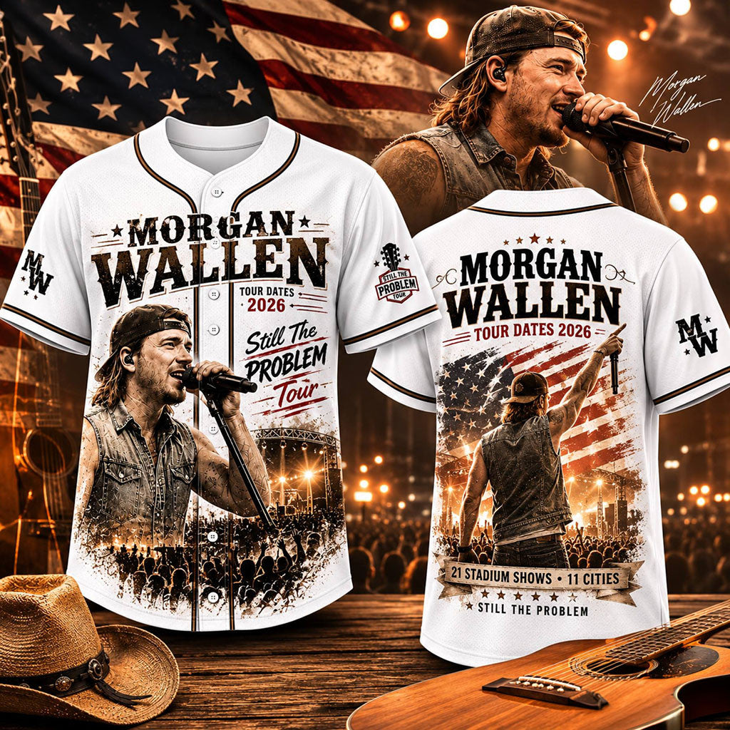 Michigan Wolverines X Morgan Wallen Still The Problem Tour Dates 2026 Jersey Country Music Gear