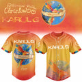 Karol G Viajando Por El Mundo Tropitour Signature Baseball Jersey Karol G Merch Concert Fan Gifts