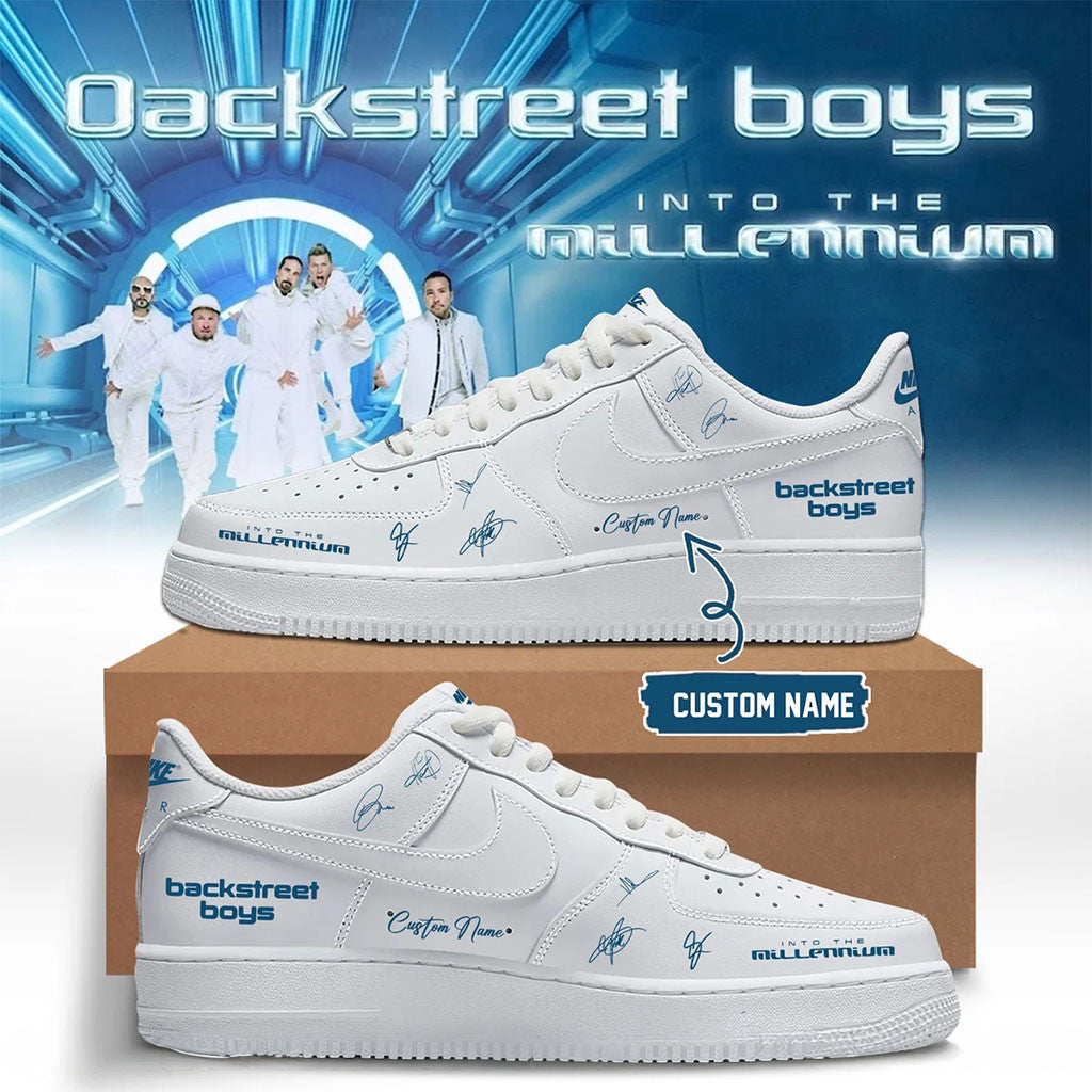 Personalized Backstreet Boys Merch 2026 Into The Millennium Signed Sneakers Pop Band Fan Gifts
