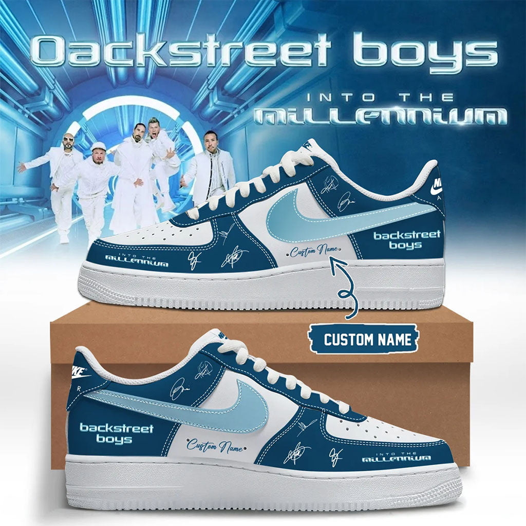 Personalized Backstreet Boys Merch Into The Millennium Signature Sneakers Gift For Pop Fans