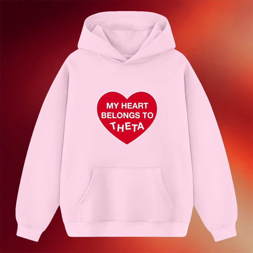 Kappa Alpha Theta Merch 2026 My Heart Sorority Hoodie Birthday Ideas For Sisters