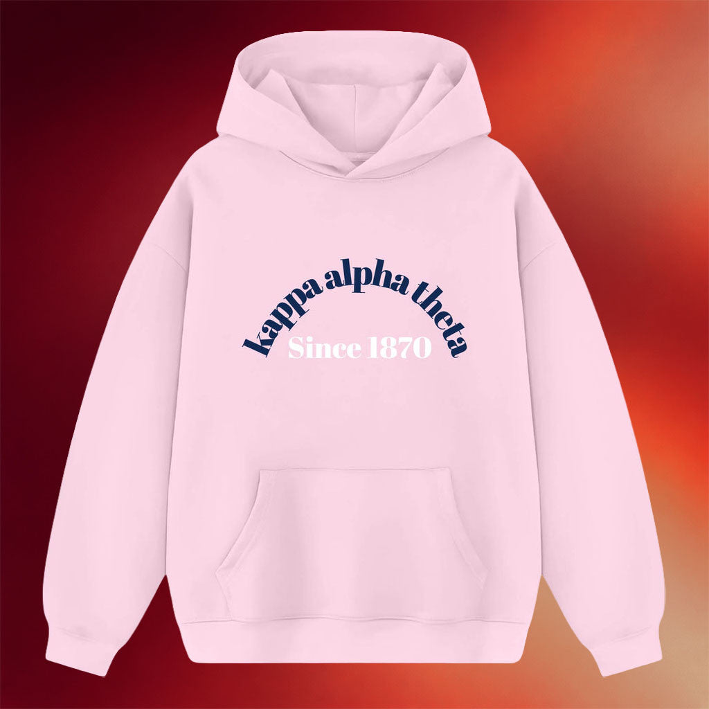 Kappa Alpha Theta Merch 2026 Study Hall Sorority Hoodie Kappa Alpha Theta Hoodie Sister Gifts
